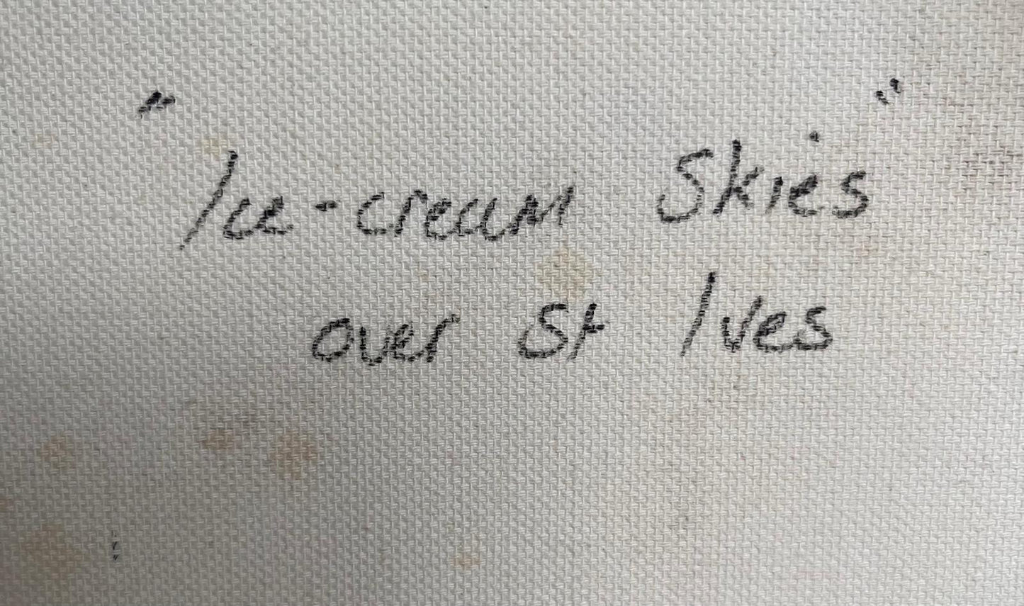 Ice-Cream Skies Over St-Ives