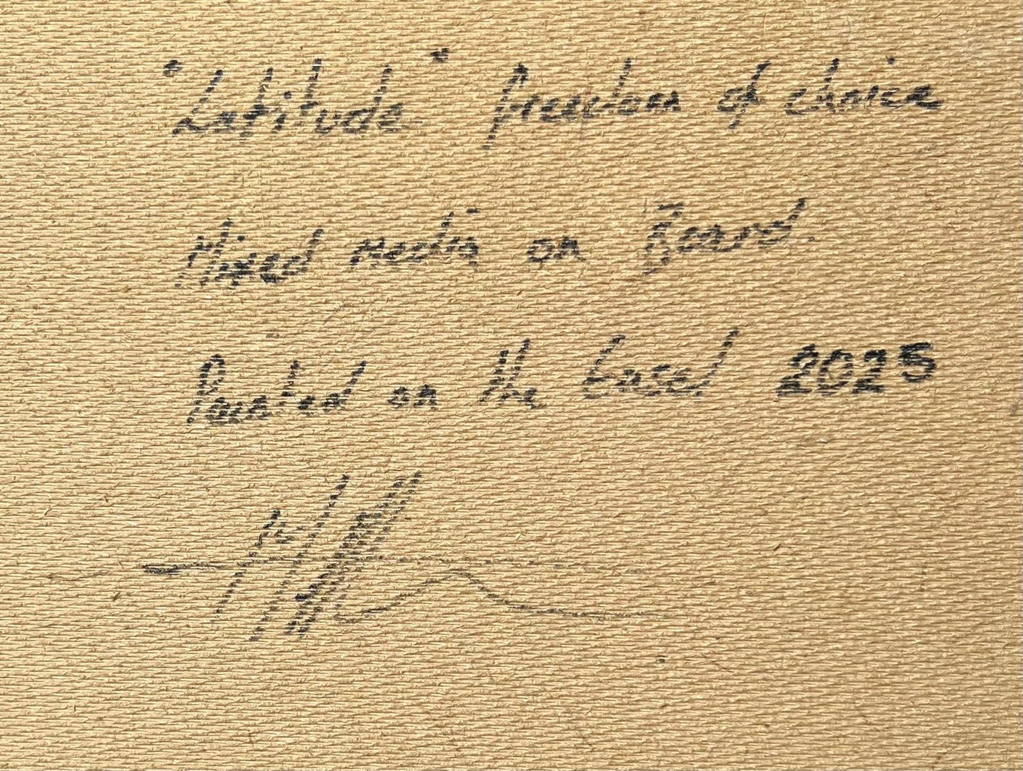 Latitude (Freedom of Choice)