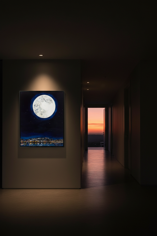 And Then She Paused – Hallway Variation 1