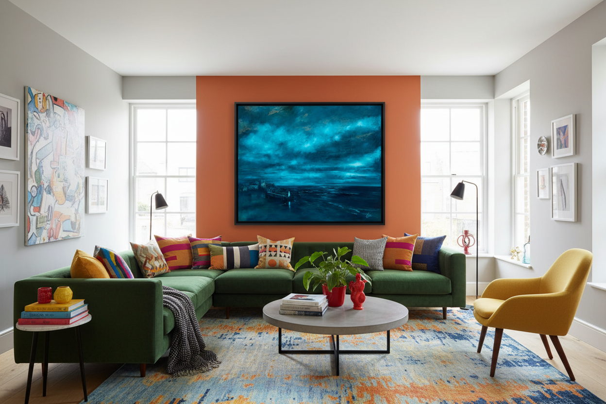 Bring Them Home – Contemporary Lounge, Shadow Gap Frame