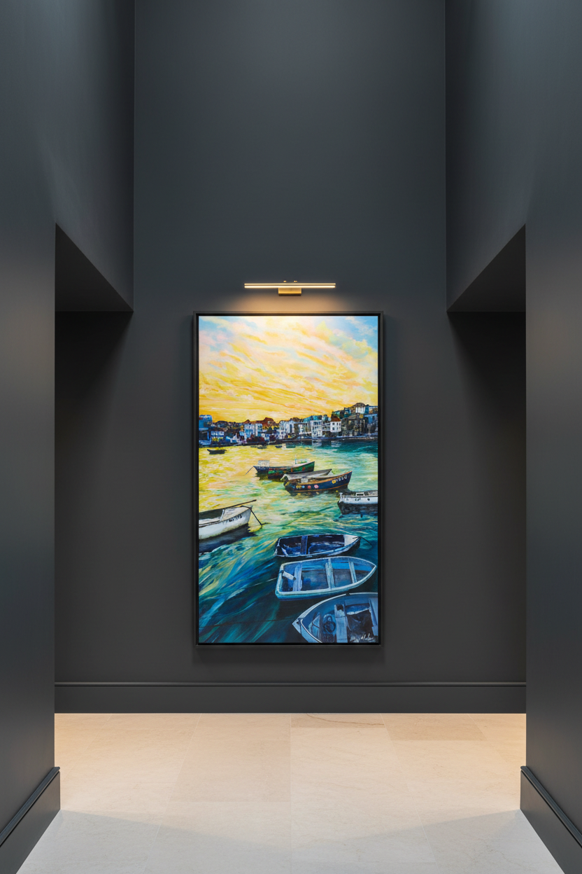 Ice Cream Skies Over St Ives – Double Height Hallway